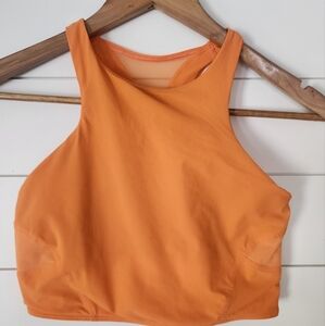 Lululemon Racerback Top Size 6 in coral color